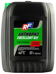 17343N RUSEFF Антифриз ANTIFREEZE EXCELLENT G11 (10кг) зеленый
